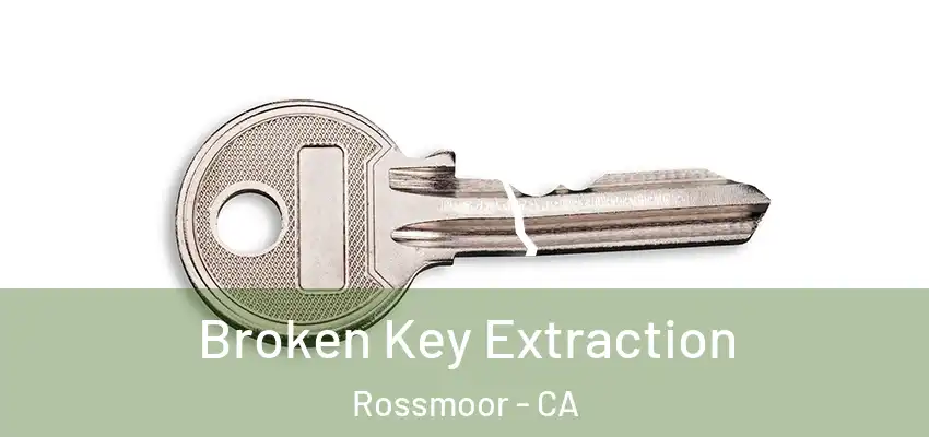 Broken Key Extraction Rossmoor - CA